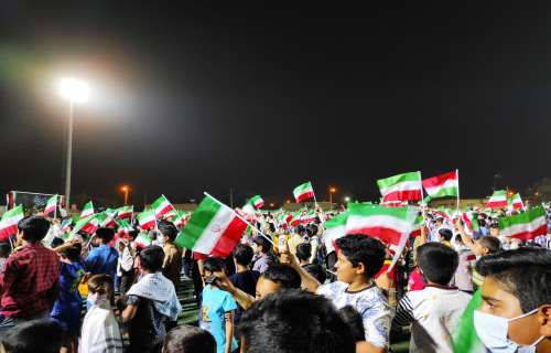 اجتماع بزرگ سربازان دهه نودی امام زمان (عج) در جیرفت